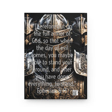 Load image into Gallery viewer, Men's Armor of God Hardcover Journal Matte