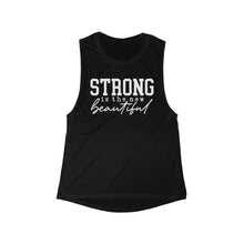 Load image into Gallery viewer, Women&#39;s Flowy Scoop Muscle Tank
