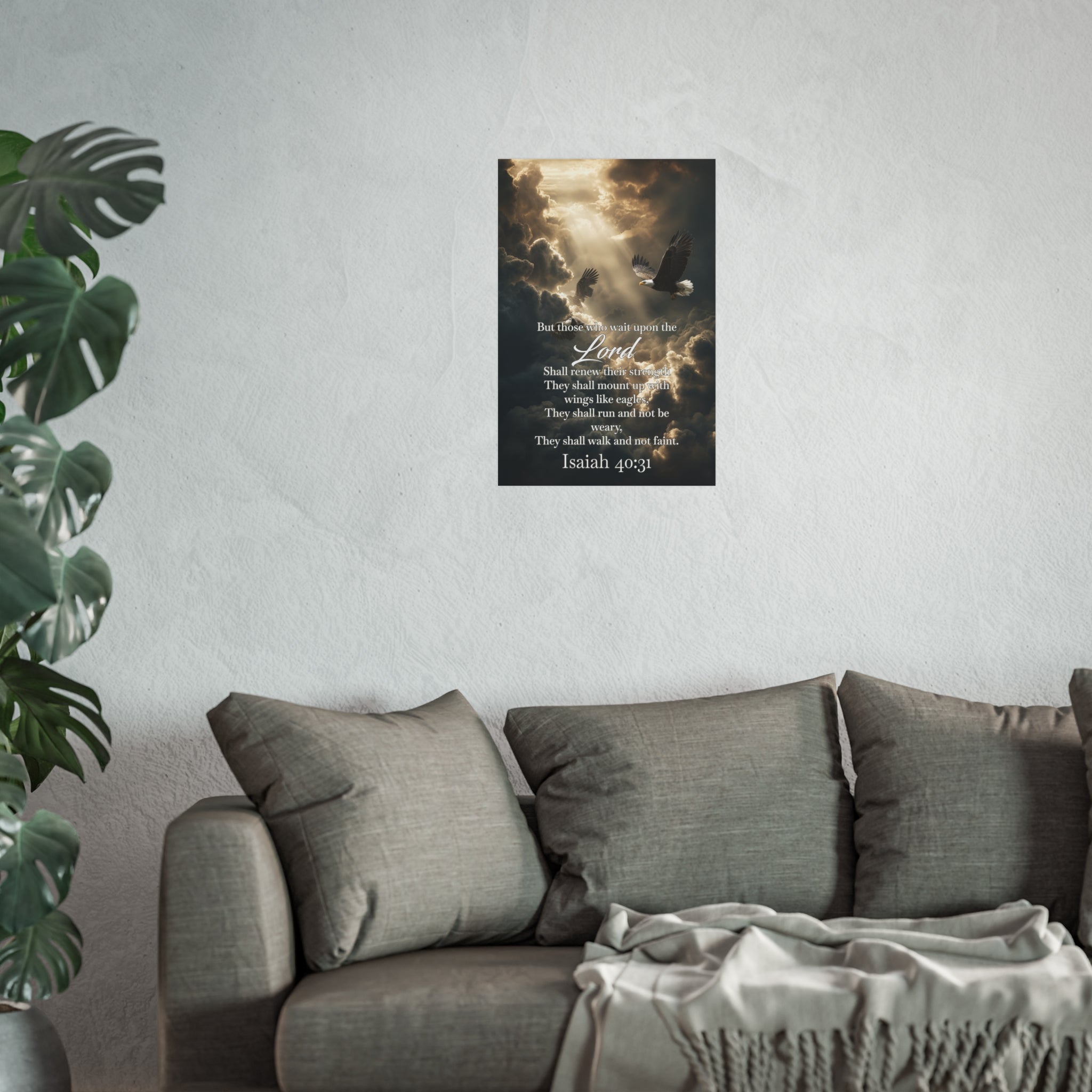 Isaiah 40:31 Poster