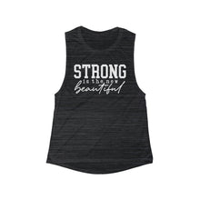 Load image into Gallery viewer, Women&#39;s Flowy Scoop Muscle Tank
