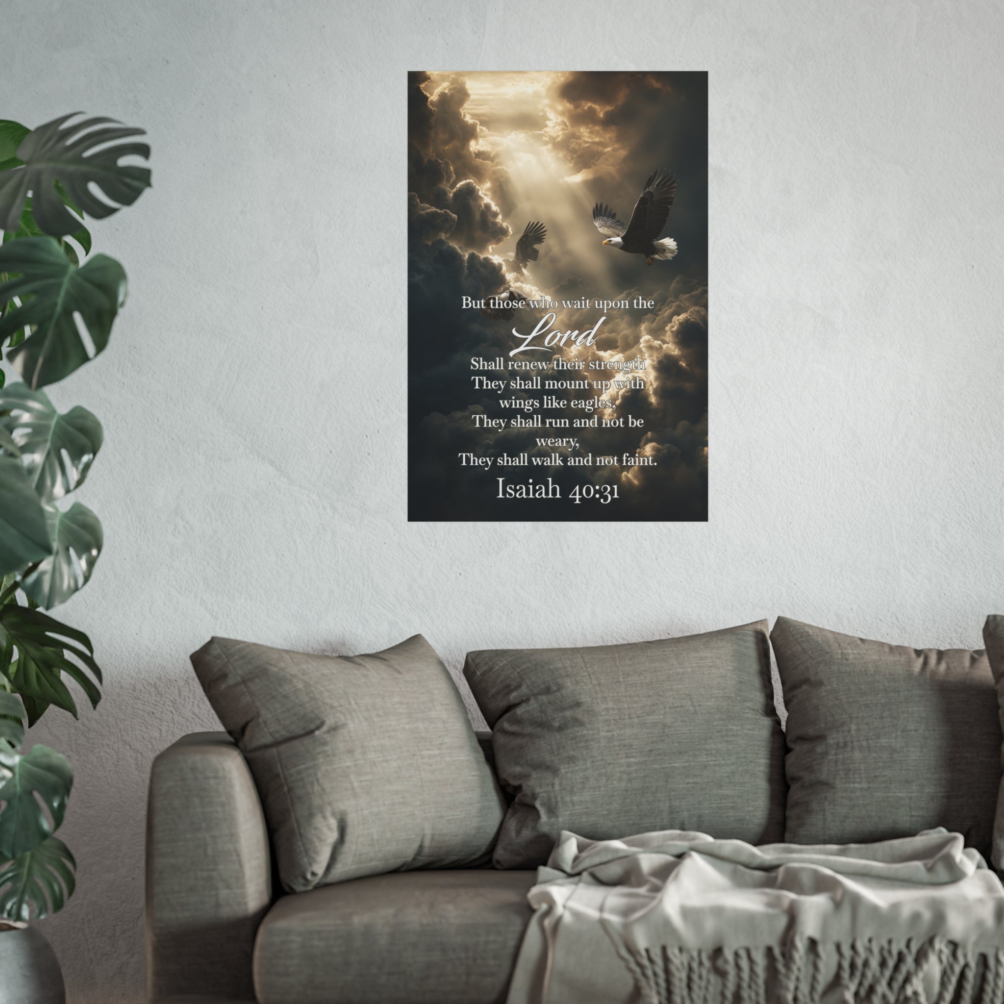 Isaiah 40:31 Poster