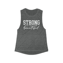 Load image into Gallery viewer, Women&#39;s Flowy Scoop Muscle Tank
