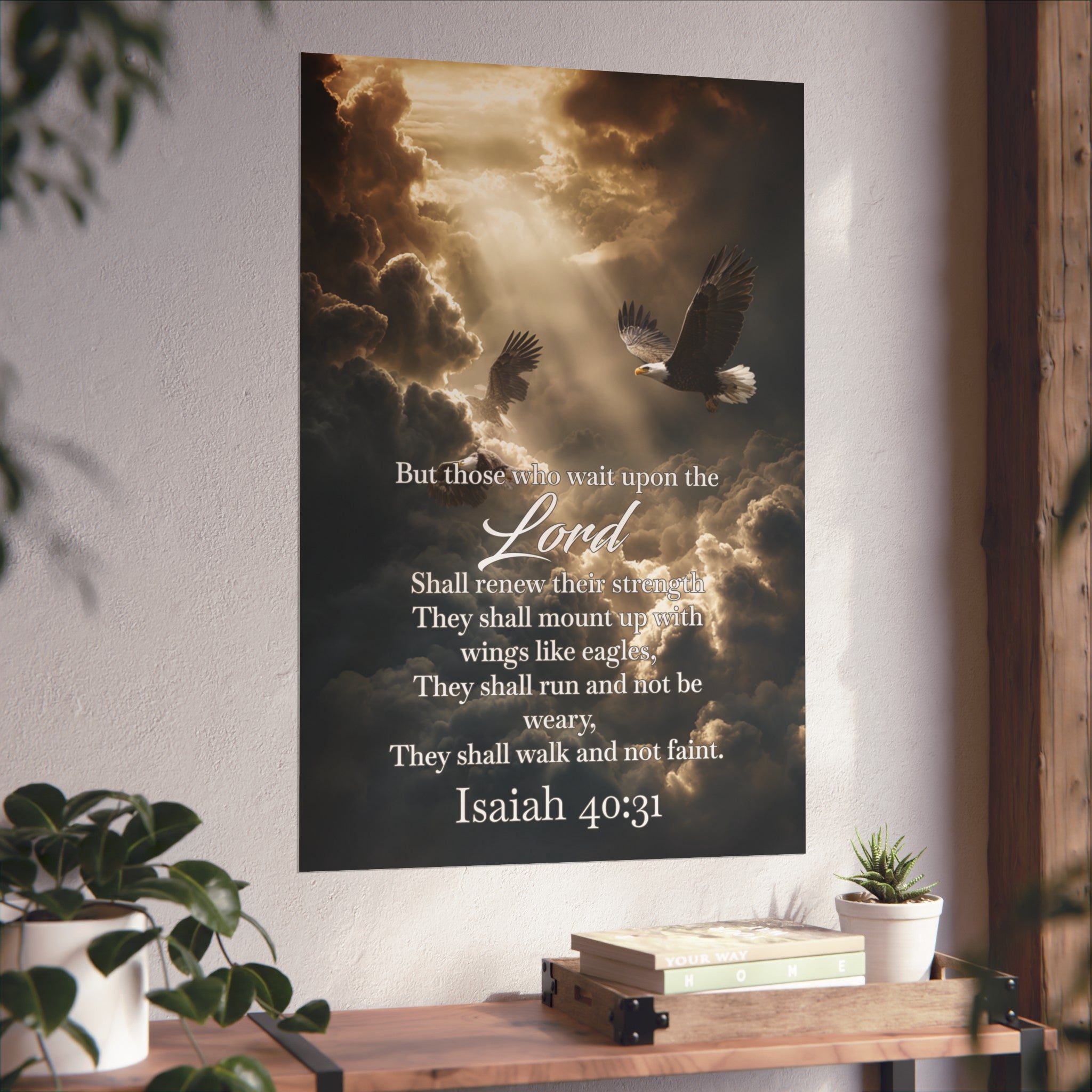 Isaiah 40:31 Poster