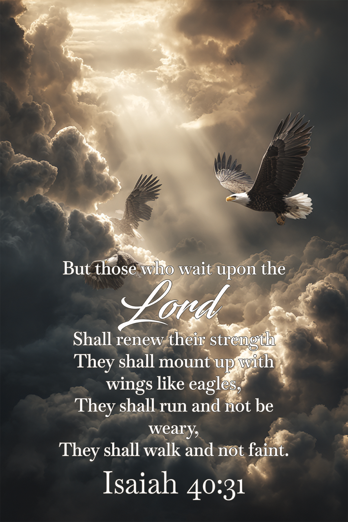 Isaiah 40:31 Poster
