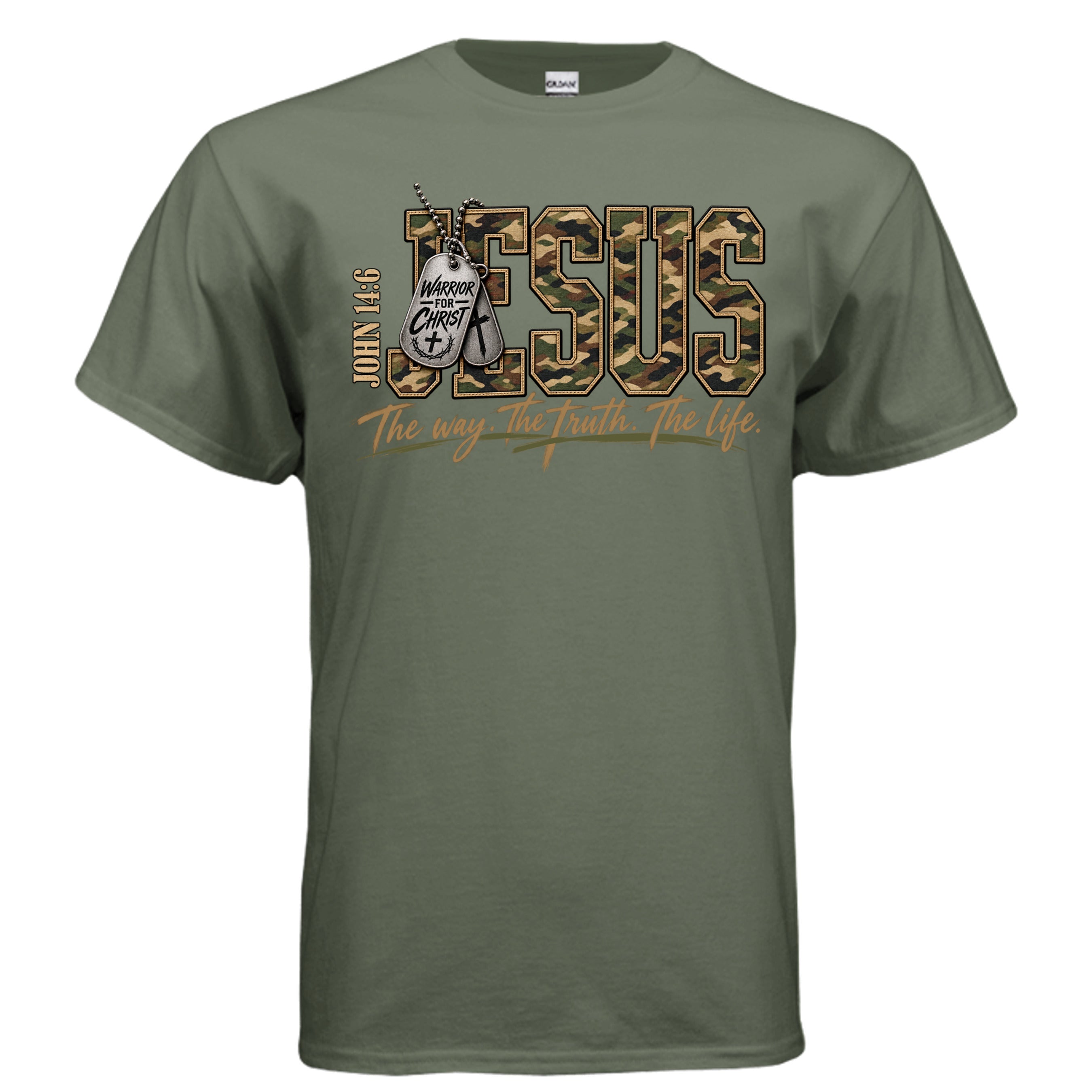 MILITARY GREEN - G200 - FRONT